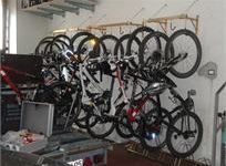 Garage per bici nel nostro attrezzatissimo bike hotel trentino